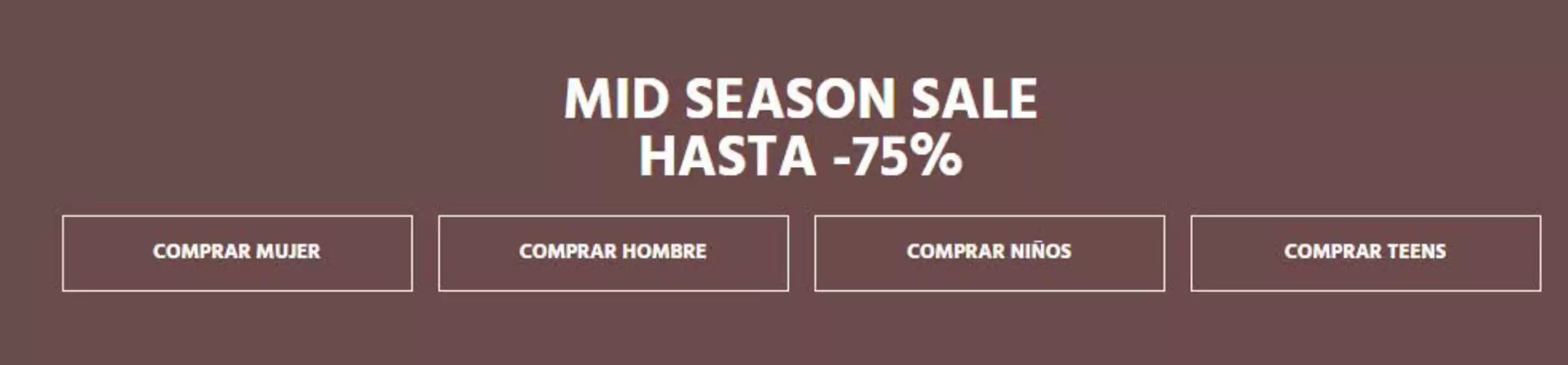 Catálogo Fifty Factory | Mid season sale Hasta -75% | 2026-10-21T00:00:00.000Z - 2026-11-03T00:00:00.000Z