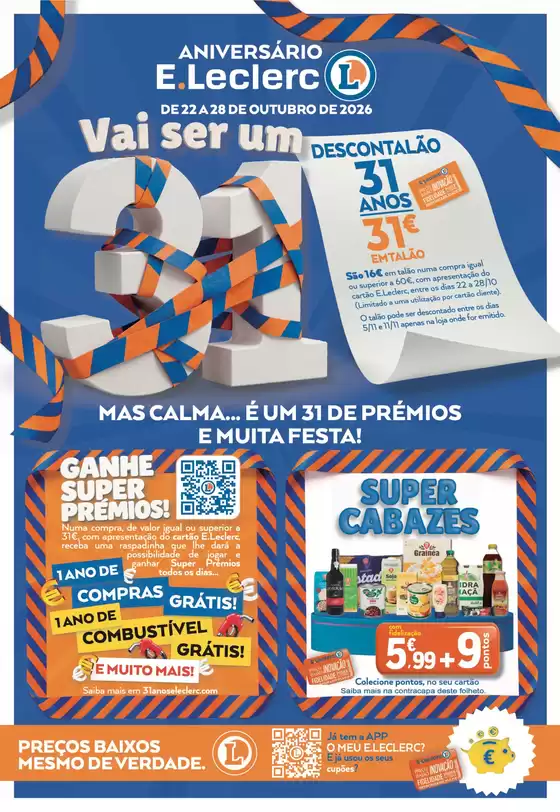 Catálogo E.Leclerc | Ampla seleção de ofertas | 2026-10-22T00:00:00.000Z - 2026-10-28T00:00:00.000Z