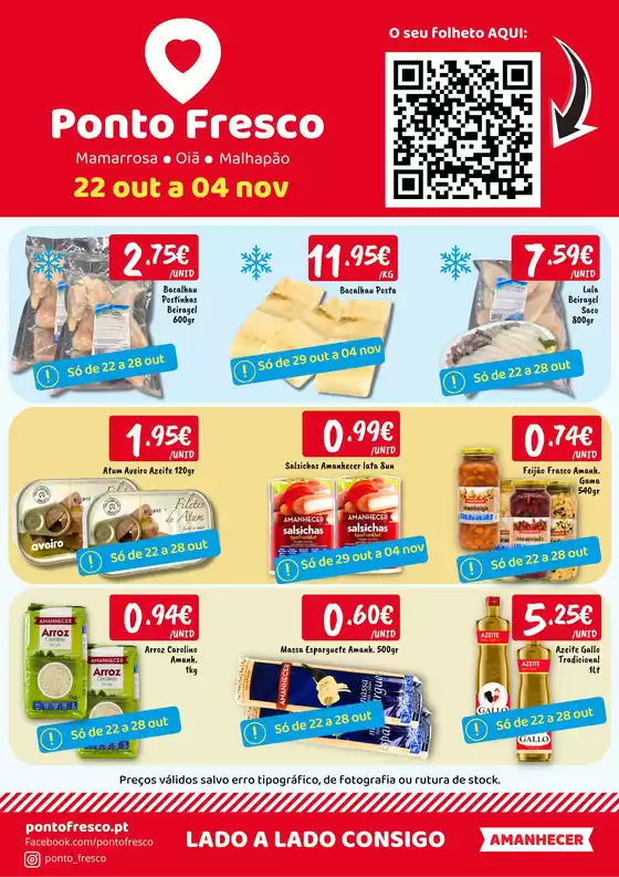 Catálogo Ponto Fresco | Folheto Ponto Fresco | 2026-10-22T00:00:00.000Z - 2026-11-04T00:00:00.000Z