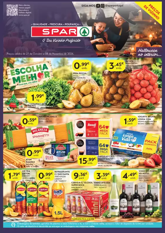 Catálogo SPAR em Retorta | Folheto Spar | 2026-10-26T00:00:00.000Z - 2026-11-08T00:00:00.000Z