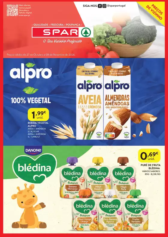 Catálogo SPAR em Retorta | Ótima oferta para todos os clientes | 2026-10-26T00:00:00.000Z - 2026-11-08T00:00:00.000Z