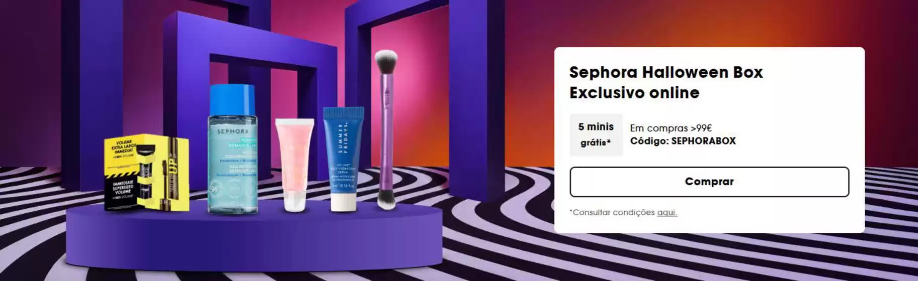 Catálogo Sephora | 5 minis grátis | 2026-10-26T00:00:00.000Z - 2026-10-26T00:00:00.000Z
