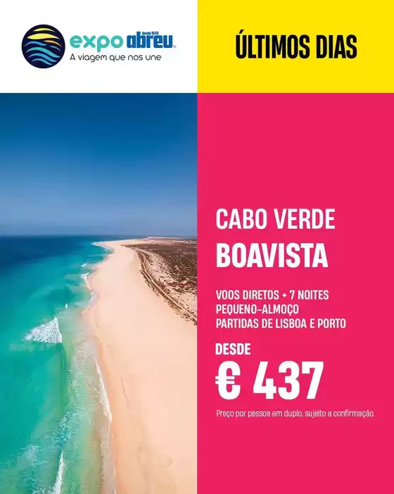 Catálogo Abreu | Cabo Verde boavista | 2026-10-27T00:00:00.000Z - 2026-11-10T00:00:00.000Z
