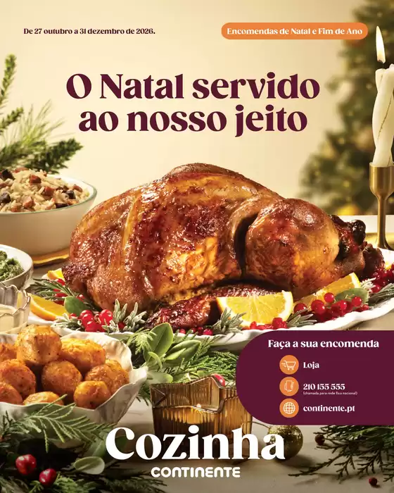 Catálogo Continente Bom dia | Take Away Natal | 2026-10-27T00:00:00.000Z - 2026-12-31T00:00:00.000Z