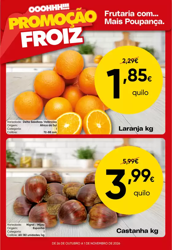Catálogo Froiz | Promoção da semana | 2026-10-27T00:00:00.000Z - 2026-11-01T00:00:00.000Z