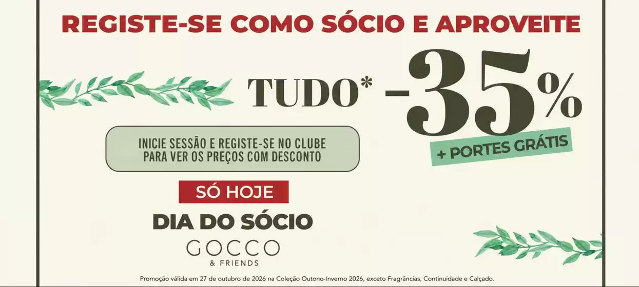 Catálogo Gocco | -35% | 2026-10-27T00:00:00.000Z - 2026-10-27T00:00:00.000Z
