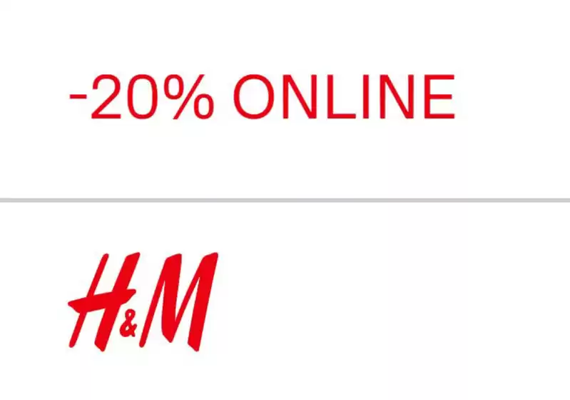 Catálogo H&M | -20% | 2026-10-28T00:00:00.000Z - 2026-11-11T00:00:00.000Z