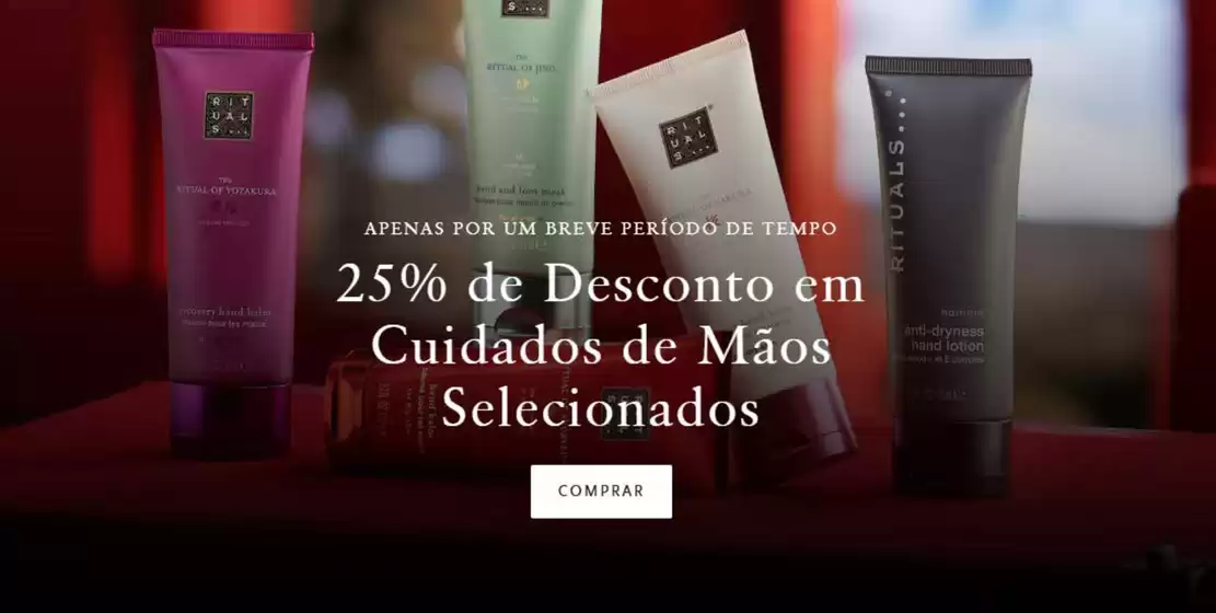 Catálogo Rituals em Pessegueiro do Vouga | 25% de desconto | 2026-10-28T00:00:00.000Z - 2026-11-11T00:00:00.000Z