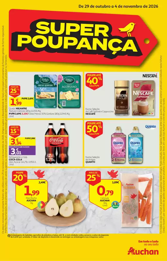 Catálogo Auchan em Frielas | Super Poupança | 2026-10-29T00:00:00.000Z - 2026-11-04T00:00:00.000Z