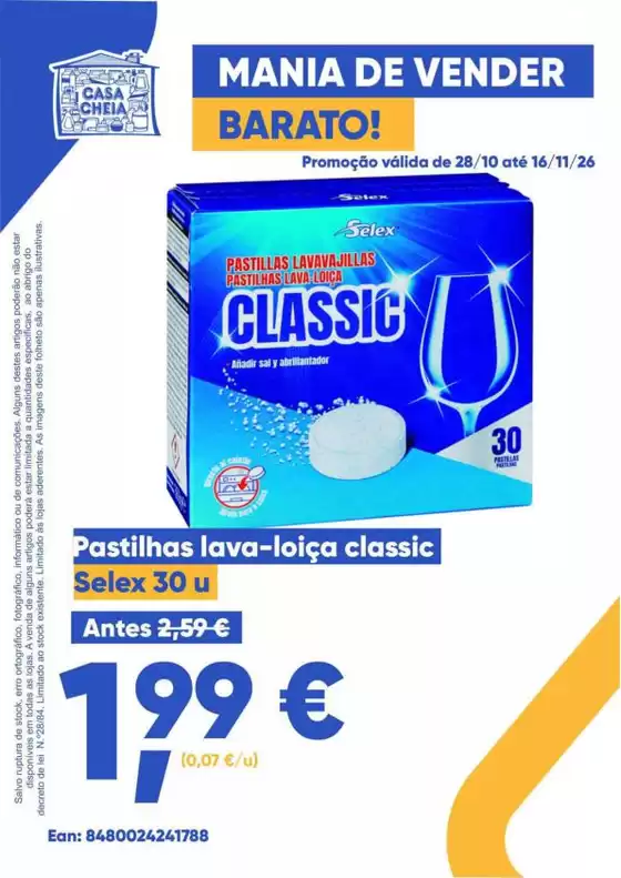 Folheto Casa Cheia em Vilamar | Ofertas especiais atrativas para todos | 2026-10-28T00:00:00.000Z - 2026-11-16T00:00:00.000Z