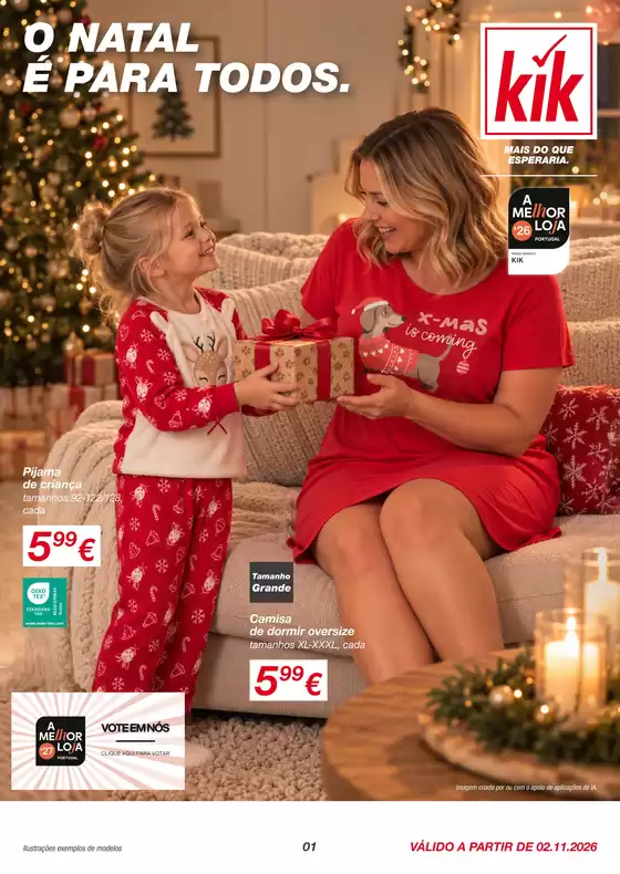 Catálogo KIK | O Natal é para todos | 2026-10-30T00:00:00.000Z - 2026-11-07T00:00:00.000Z