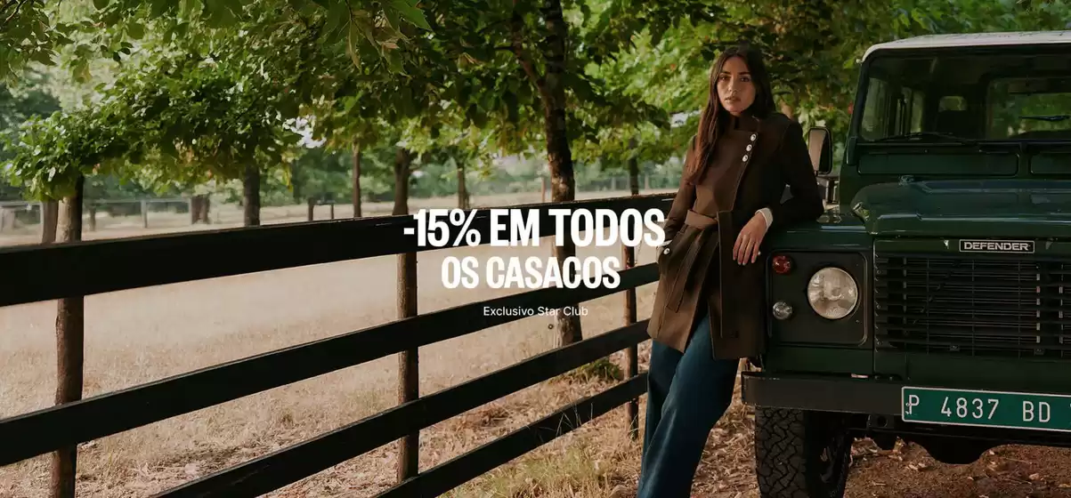 Catálogo Salsa | -15% em todos OS casacos | 2026-10-29T00:00:00.000Z - 2026-11-01T00:00:00.000Z