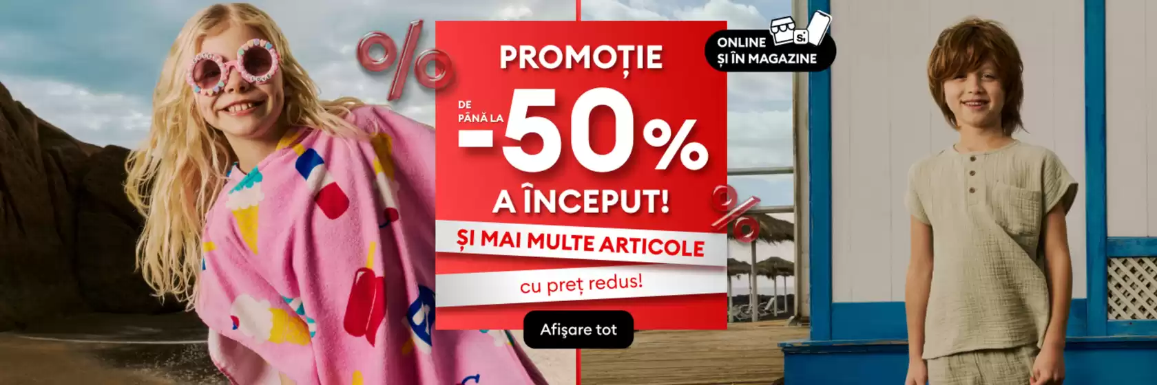 Promoție de până la -50%