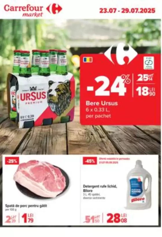 Cata 27 MARKET oferte saptamanale 23.07-29.07.2025