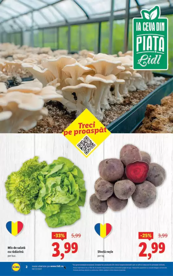 pentru perioada 28.07-03.08.2025