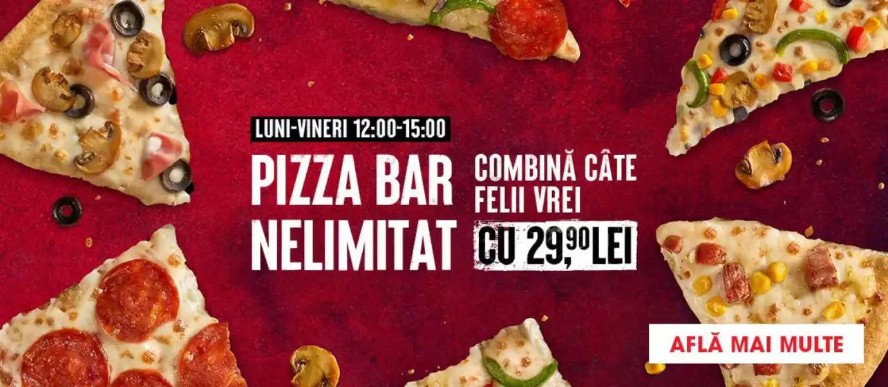 Pizza Hut Promoții