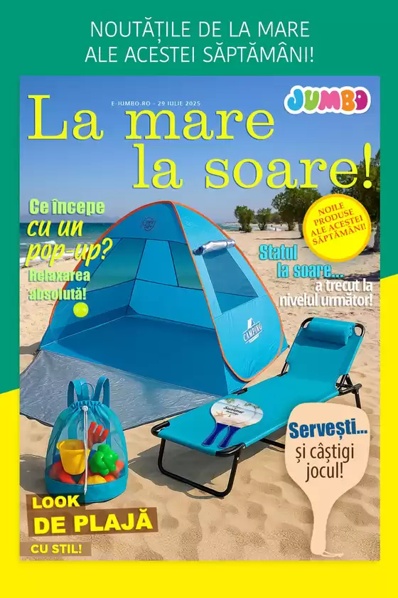 Catalog Jumbo Timișoara | La Mare La Soare! | 2025-07-30T00:00:00.000Z - 2025-08-12T00:00:00.000Z