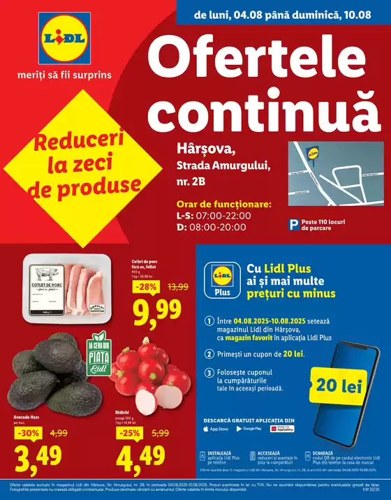 Catalog Lidl Vatra Dornei | Cele mai bune oferte pentru dumneavoastră | 2025-08-04T00:00:00.000Z - 2025-08-10T00:00:00.000Z