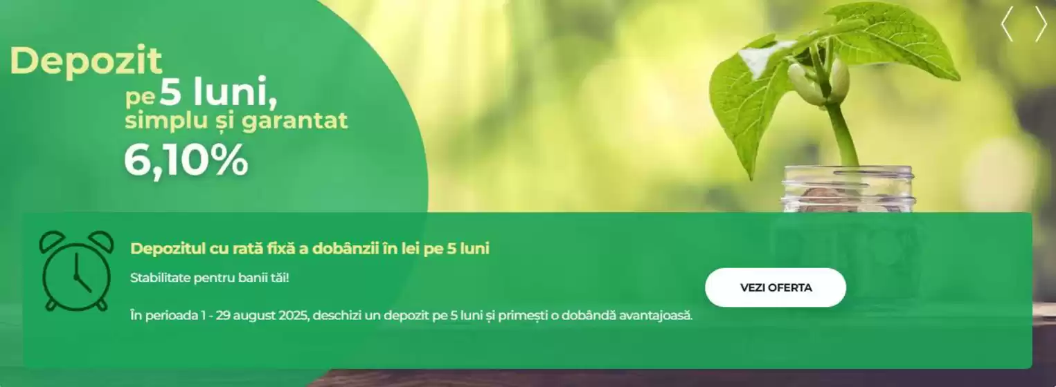 Catalog CEC Bank Vatra Dornei | CEC Bank catalog | 2025-08-04T00:00:00.000Z - 2025-08-29T00:00:00.000Z