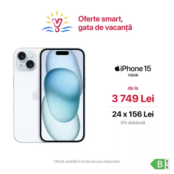 Catalog iSTYLE Câmpulung Moldovenesc | Oferte smart, gata de vacanță! | 2025-08-05T00:00:00.000Z - 2025-08-18T00:00:00.000Z