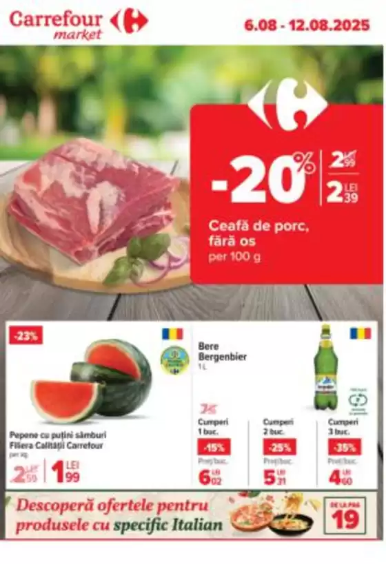 Catalog Carrefour Market Târgu Secuiesc | 29 MARKET Great weekly offers! FOOD 6.08-12.08.2025 | 2025-08-06T00:00:00.000Z - 2025-08-12T00:00:00.000Z