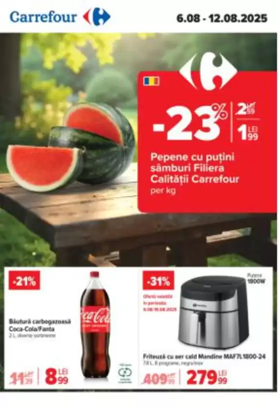Catalog Carrefour Târgu Secuiesc | Oferte speciale pentru dumneavoastră | 2025-08-06T00:00:00.000Z - 2025-08-12T00:00:00.000Z