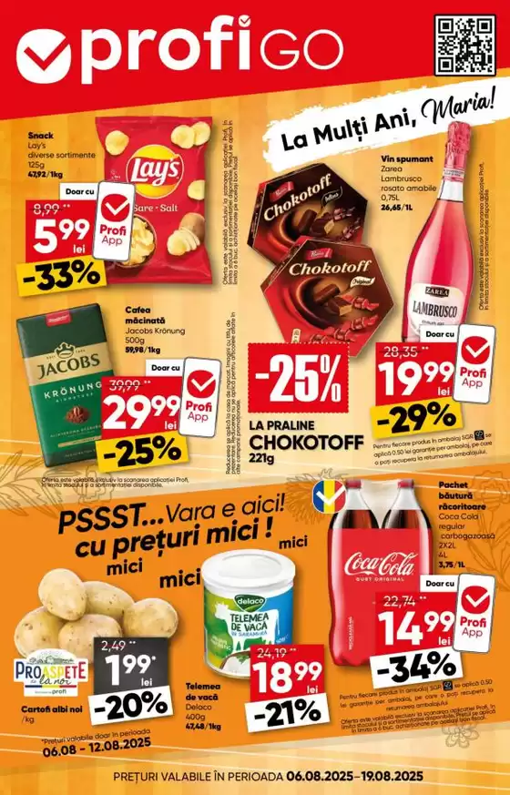 Catalog PROFI Băile Herculane | Revista Profi Go | 2025-08-06T00:00:00.000Z - 2025-08-19T00:00:00.000Z
