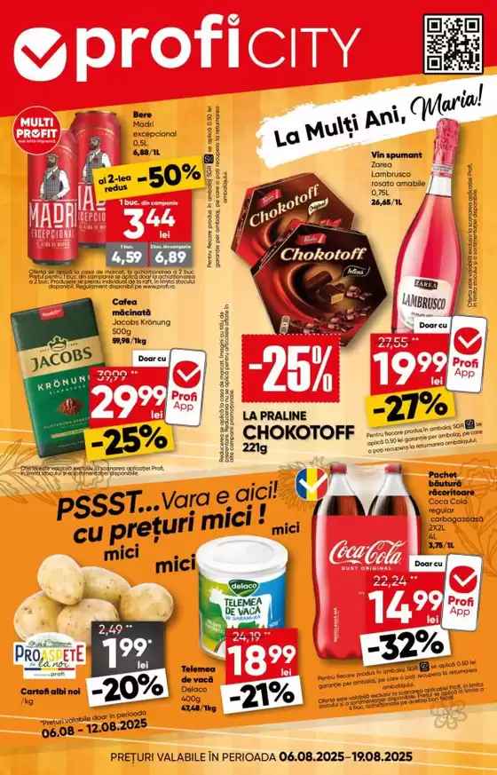 Catalog PROFI Băile Herculane | Revista Profi City | 2025-08-06T00:00:00.000Z - 2025-08-19T00:00:00.000Z