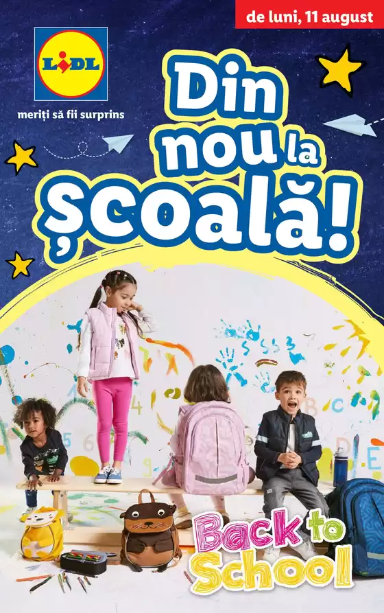 Din nou la școală!