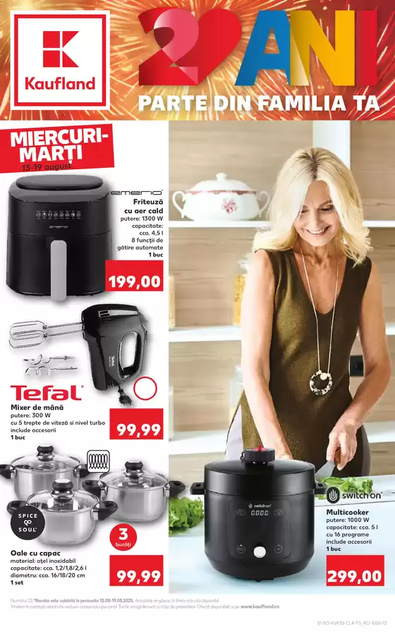 Catalog Kaufland Bacău | Oferte exclusive și chilipiruri | 2025-08-13T00:00:00.000Z - 2025-08-19T00:00:00.000Z
