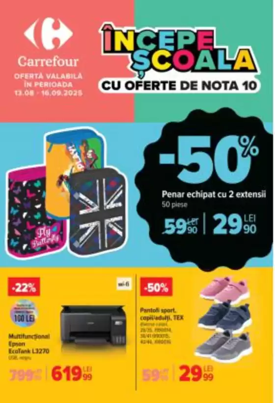 Gamă largă de oferte