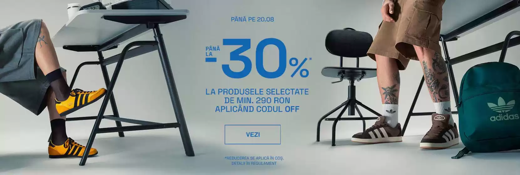 PÂNĂ LA -30% LA PRODUSELE SELECTATE DE MIN. 290 RON
