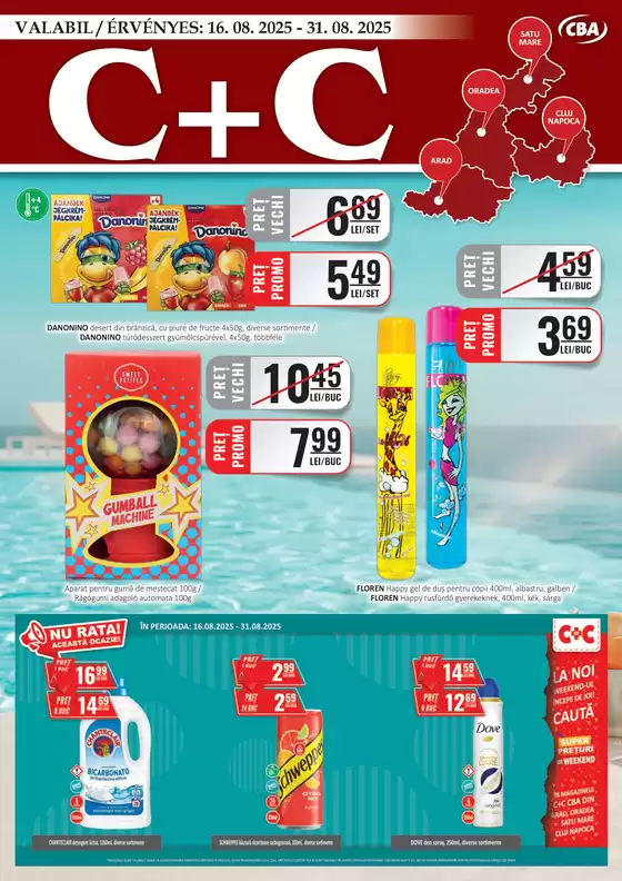 Catalog CBA Brașov | Revista C+C2 August 2025 | 2025-08-16T00:00:00.000Z - 2025-08-31T00:00:00.000Z
