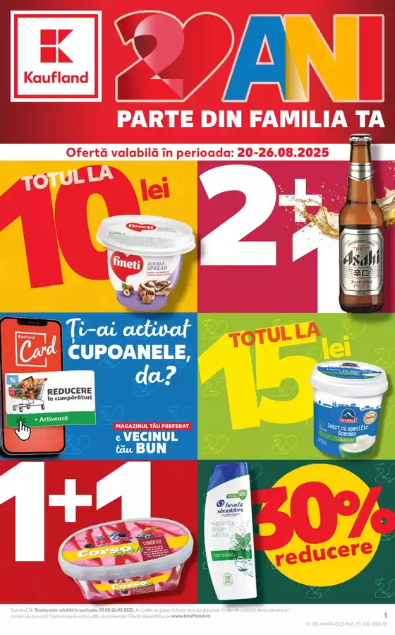 Catalog Kaufland | Descoperiți oferte atractive | 2025-08-20T00:00:00.000Z - 2025-08-26T00:00:00.000Z