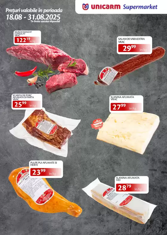 Catalog Unicarm Arad | Totul la super-prețuri! | 2025-08-18T00:00:00.000Z - 2025-08-31T00:00:00.000Z