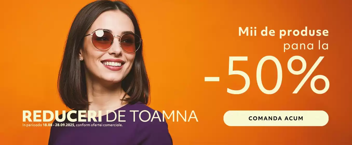 Catalog Lensa Constanța | Reduceri De Toamna | 2025-08-18T00:00:00.000Z - 2025-09-28T00:00:00.000Z