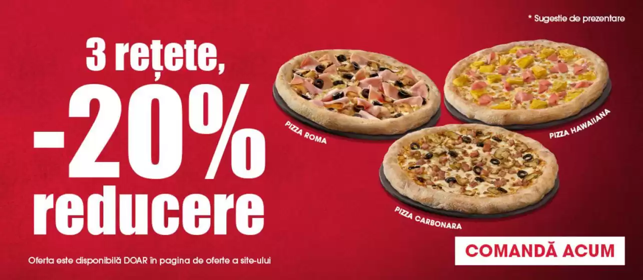 Pizza Hut Promoții