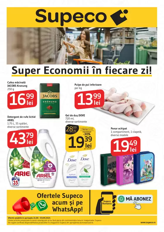 Catalog Supeco Cluj-Napoca | Chilipiruri și oferte actuale | 2025-08-21T00:00:00.000Z - 2025-09-03T00:00:00.000Z