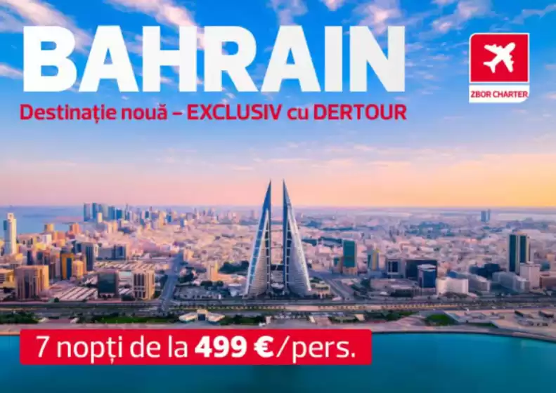 Bahrain Destinație nouă