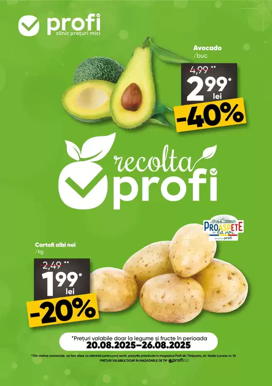Catalog PROFI Babadag | Cele mai bune chilipiruri ale noastre | 2025-08-20T00:00:00.000Z - 2025-08-26T00:00:00.000Z