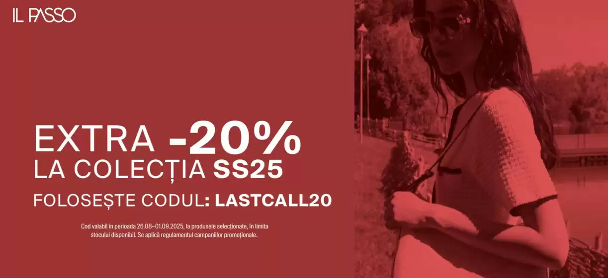 Extra -20% la colecția SS25