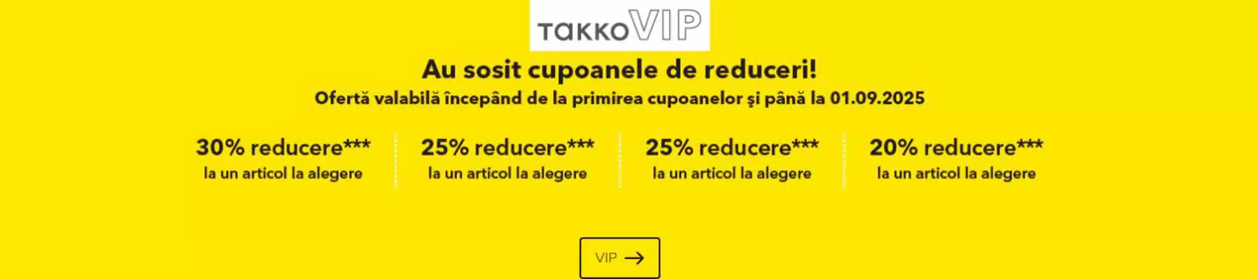 Au sosit cupoanele de reduceri!