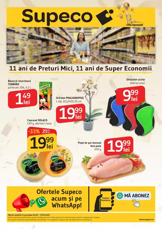 Catalog Supeco Cluj-Napoca | Ofertă grozavă pentru vânătorii de chilipiruri | 2025-09-04T00:00:00.000Z - 2025-09-17T00:00:00.000Z