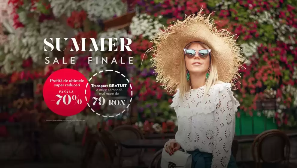 SUMMER SALE până la -70%
