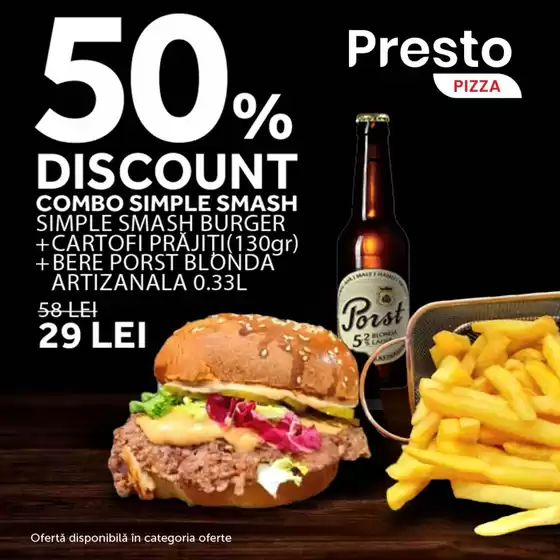50% Discount combo simple smash