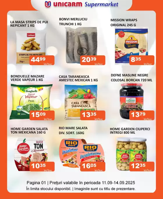 Catalog Unicarm Otopeni | Promoție de weekend | 2025-09-11T00:00:00.000Z - 2025-09-14T00:00:00.000Z