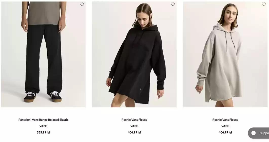 VANS catalog