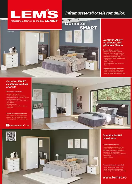 Catalog Lems Brăila | 10 Lems Pliant Dormitor Smart | 2025-09-13T00:00:00.000Z - 2025-12-31T00:00:00.000Z