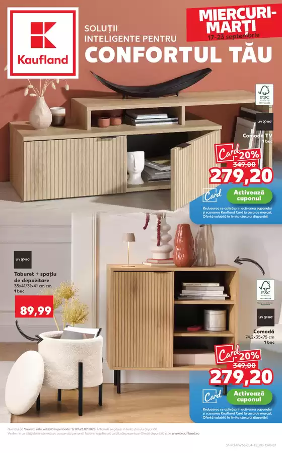 Catalog Kaufland Sinaia | Oferte de top pentru toți clienții | 2025-09-17T00:00:00.000Z - 2025-09-23T00:00:00.000Z
