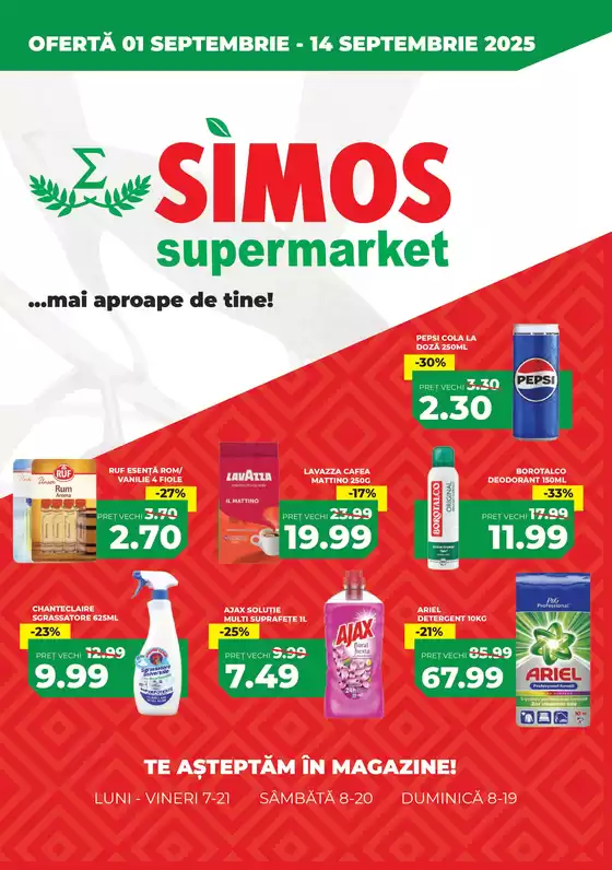 Catalog Simos Ploiești | Descoperiți oferte atractive | 2025-09-15T00:00:00.000Z - 2025-09-29T00:00:00.000Z
